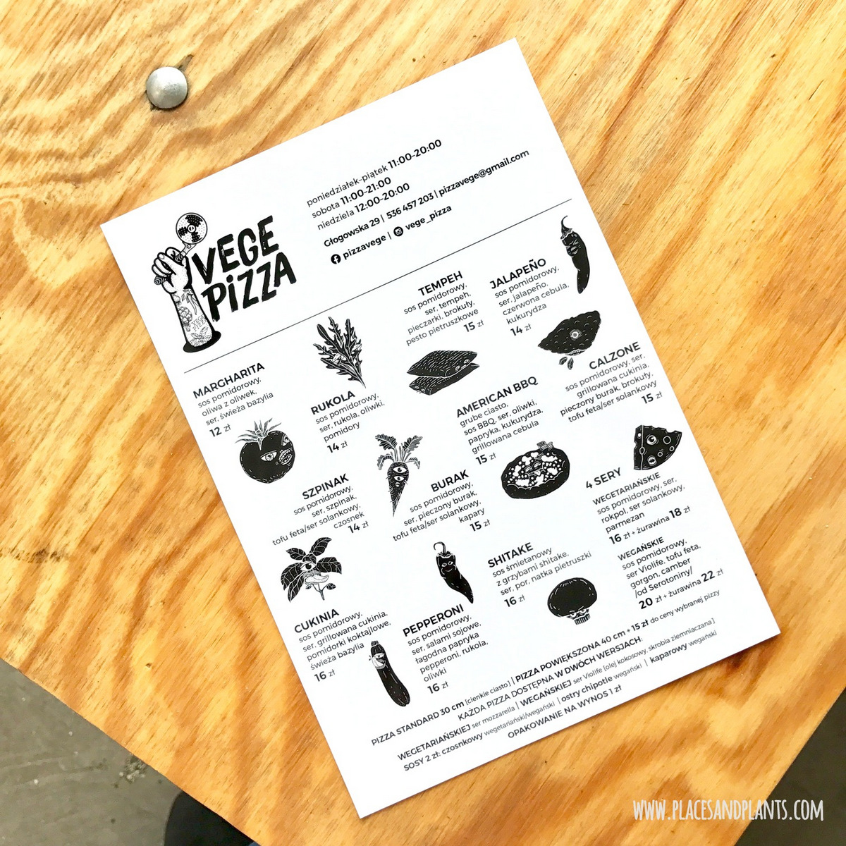 wegańska pizza Vege Pizza Poznań